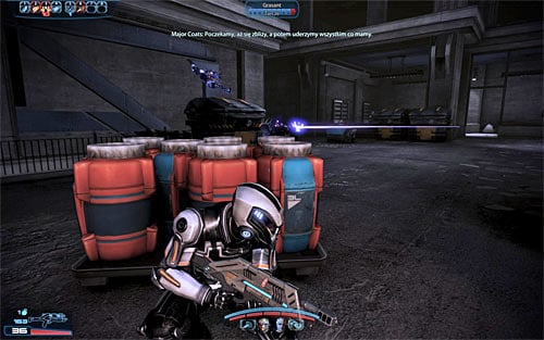 Decide to enter the new area after youve killed all the monsters you can see from the previous room - Mass Effect 3: Priority, Earth #2 - walkthrough - Main Missions - Mass Effect 3 Guide