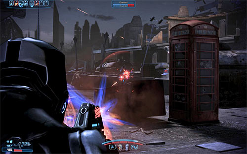 There are two ways how you can behave during this battle an upcoming one - Mass Effect 3: Priority, Earth #2 - walkthrough - Main Missions - Mass Effect 3 Guide