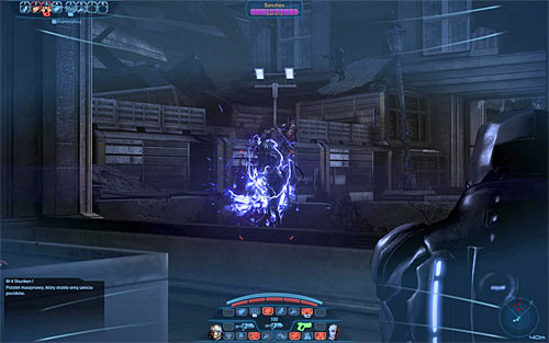 The last third group of enemy units will appear to your left and it will occur after hearing a warning about their planned arrival - Mass Effect 3: Priority, Earth #2 - walkthrough - Main Missions - Mass Effect 3 Guide