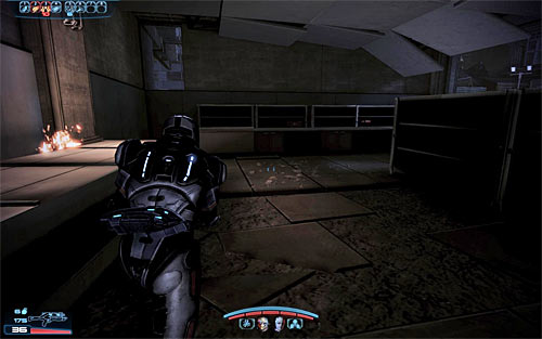 As soon as youve regained control over Shepard you should return to the left building that was mentioned several times before (screen above) - Mass Effect 3: Priority, Earth #2 - walkthrough - Main Missions - Mass Effect 3 Guide