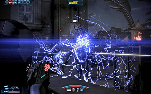 Another unpleasant surprise is an arrival of two new banshees - Mass Effect 3: Priority, Earth #2 - walkthrough - Main Missions - Mass Effect 3 Guide