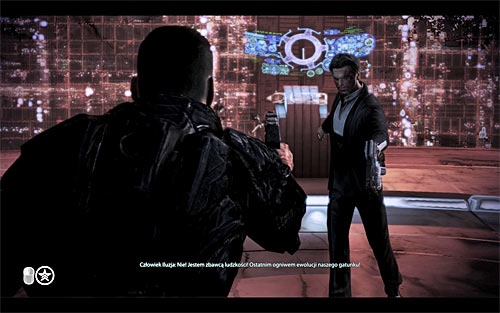 The second ending can be unlocked by choosing special renegade dialogue options (lower left) four times - Mass Effect 3: Priority, Earth #2 - walkthrough - Main Missions - Mass Effect 3 Guide