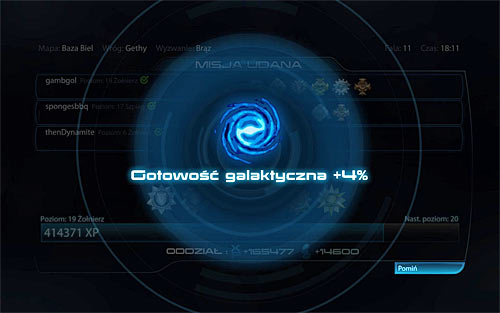 The game will inform you about the increase of the readiness rating each time youve finished a multiplayer mission - Mass Effect 3: Finale - how should I prepare? - Endings - Mass Effect 3 Guide