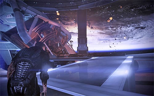 If you intend to destroy all synthetic life in the galaxy (including the Reapers), then you must choose the right ramp (screen above) - Mass Effect 3: Endings list - Endings - Mass Effect 3 Guide