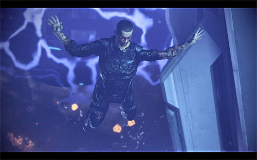 Approach a large beam of white light and Shepard should automatically perform a jump (screen above) - Mass Effect 3: Endings list - Endings - Mass Effect 3 Guide