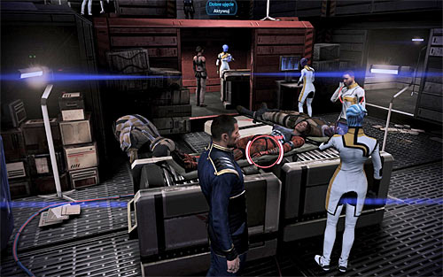 The second spot is located in cargo hold B (screen above) - Mass Effect 3: Citadel: Inspirational Stories - walkthrough - Missions on the Citadel - Mass Effect 3 Guide