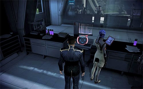 Your task is to inspect three consoles in various areas of the Citadel - Mass Effect 3: Citadel: Batarian Codes - walkthrough - Missions on the Citadel - Mass Effect 3 Guide