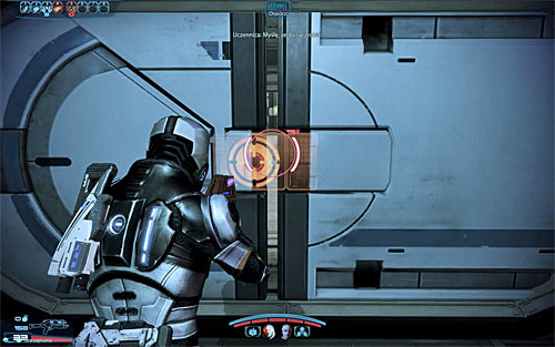 Return to the ground floor and choose the corridor above the balcony on which the adepts are - Mass Effect 3: Grissom Academy: Emergency Evacuation - walkthrough - Missions outside the Citadel - Mass Effect 3 Guide
