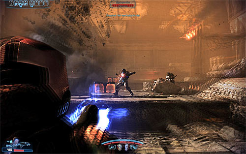 Leave the shuttle after youve landed and immediately find cover for the entire team - Mass Effect 3: Tuchanka: Bomb - walkthrough - Missions outside the Citadel - Mass Effect 3 Guide