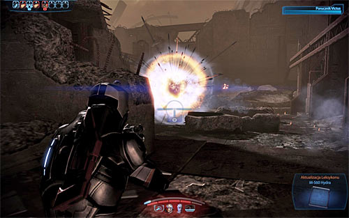 The final phase of this battle will feature an arrival of an enemy Atlas mech - Mass Effect 3: Tuchanka: Bomb - walkthrough - Missions outside the Citadel - Mass Effect 3 Guide