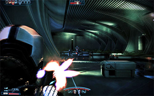 Explore the area to find a computer with a recording [20 EXP] and then go towards the only interactive door - Mass Effect 3: Kallini: Ardat-Yakshi Monastery - walkthrough - Missions outside the Citadel - Mass Effect 3 Guide