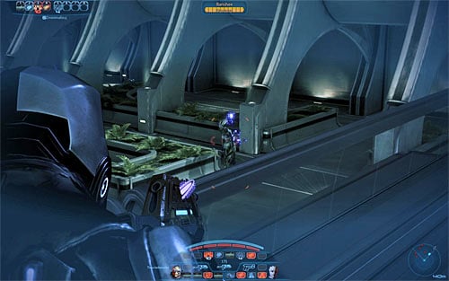 Save your game before trying to use one of the stairs to reach the ground floor - Mass Effect 3: Kallini: Ardat-Yakshi Monastery - walkthrough - Missions outside the Citadel - Mass Effect 3 Guide