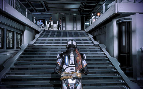 The game will give you some time to explore the first part of the base and there are plenty of things here to do - Mass Effect 3: Arrae: Ex-Cerberus Scientists - walkthrough - Missions outside the Citadel - Mass Effect 3 Guide