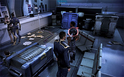 The last place you have to visit is [Citadel: Port - Holding Area] - Mass Effect 3: Normandy SR-2: Lieutenant Cortez - walkthrough - Side Missions - Mass Effect 3 Guide