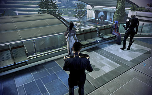 The second option is to overhear Selleas conversation during one of your visits to the Citadel after completing Priority: Palaven main quest - Mass Effect 3: Citadel: Heating Unit Stabilizers - walkthrough - Side Missions - Mass Effect 3 Guide