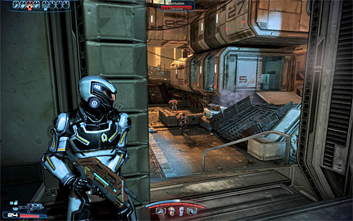 The main part of the battle will now begin, so be sure to choose good covers for your team - Mass Effect 3: Cerberus Abductions - N7 quests walkthrough - N7 missions - Mass Effect 3 Guide