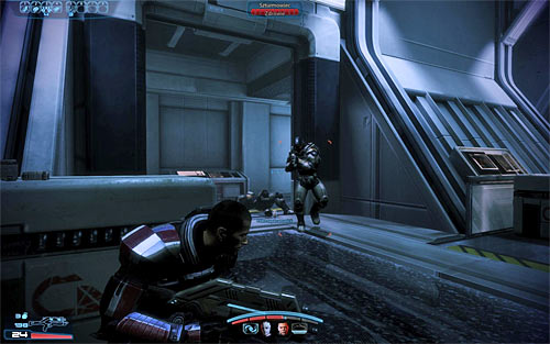 The second artifact can be found to the right of the landing zone and can be accessed by following the path by the shuttle or one of the corridors located nearby where the first artifact was - Mass Effect 3: Cerberus Labs - N7 quests walkthrough - N7 missions - Mass Effect 3 Guide