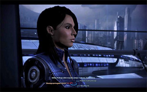 The next meeting with Ashley will occur only at the end of the main task related to repelling Cerberuss assault on the Citadel - Mass Effect 3: Ashley Williams - Romance - male Commander Shepard - Mass Effect 3 Guide
