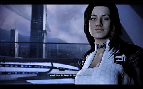 1 - Mass Effect 3: Miranda Lawson - Romance - male Commander Shepard - Mass Effect 3 Guide
