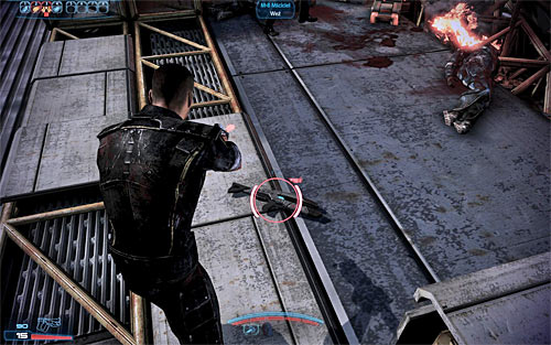 After the fight ends, replenish your ammo and approach the wounded soldiers - Mass Effect 3: Priority, Earth - walkthrough - Main Missions - Mass Effect 3 Guide