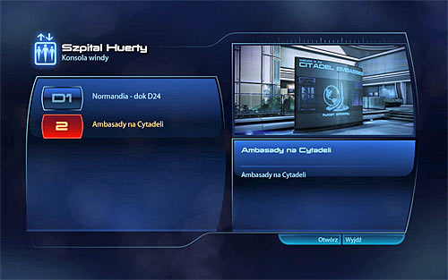 You will begin at [Citadel: Bay D24] - Mass Effect 3: Priority, The Citadel - walkthrough - Main Missions - Mass Effect 3 Guide