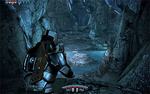 You can renew the exploration of the tunnels and soon a short and unimportant cutscene will start - Mass Effect 3: Attican Traverse, The Rachni - walkthrough - Main Missions - Mass Effect 3 Guide