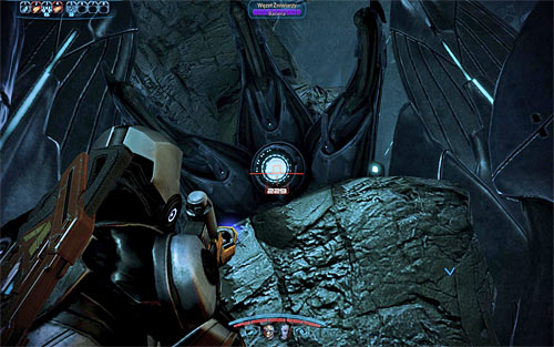 Use the only possible passage and you will find Reaper tech on your way [3125 credits] - Mass Effect 3: Attican Traverse, The Rachni - walkthrough - Main Missions - Mass Effect 3 Guide