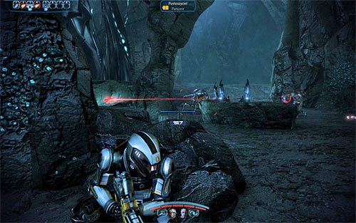 Dont rush it back to the starting point, as new monsters will appear in the meantime - Mass Effect 3: Attican Traverse, The Rachni - walkthrough - Main Missions - Mass Effect 3 Guide
