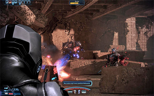 Follow the only possible path and you will find a Med Kit [100 EXP] and [Sniper Rifle Extended Barrel] on your way - Mass Effect 3: Tuchanka, Turian Platoon - walkthrough - Main Missions - Mass Effect 3 Guide