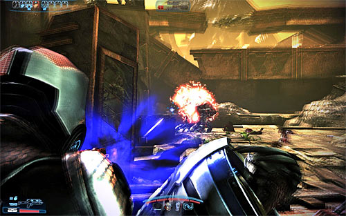 Start off by dealing with a small group of cannibals - Mass Effect 3: Priority, Tuchanka - walkthrough - Main Missions - Mass Effect 3 Guide