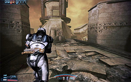 Turn around and start running towards the second hammer - Mass Effect 3: Priority, Tuchanka - walkthrough - Main Missions - Mass Effect 3 Guide