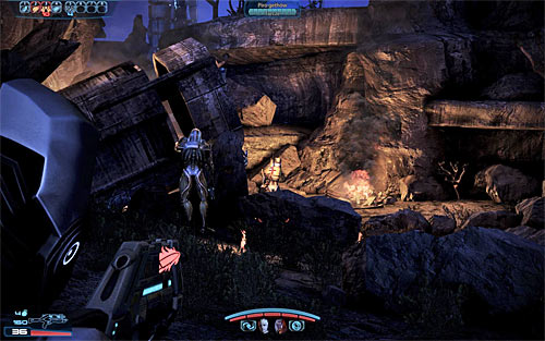 Start moving towards a large geth tower seen on the horizon - Mass Effect 3: Rannoch, Admiral Koris - walkthrough - Main Missions - Mass Effect 3 Guide