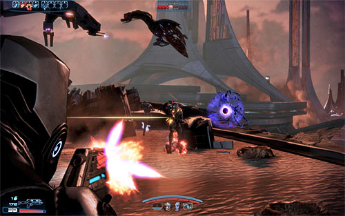 You may resume your journey by heading to your right - Mass Effect 3: Priority, Thessia - walkthrough - Main Missions - Mass Effect 3 Guide