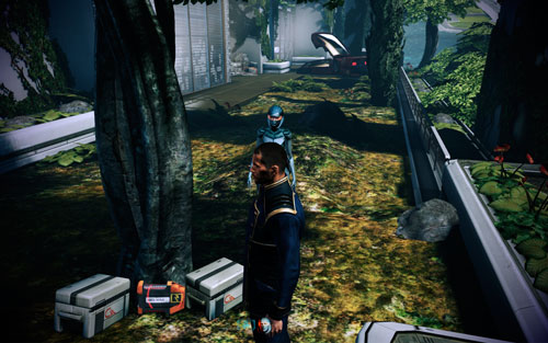 Recoil System I (SMG) - in the Lab next to the meteorite - Dr. Brysons Lab I - Walkthrough - Mass Effect 3: Leviathan - Game Guide and Walkthrough