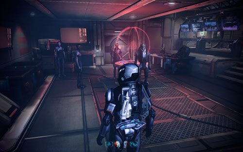 Go right and past the security terminal - Mahavid - Walkthrough - Mass Effect 3: Leviathan - Game Guide and Walkthrough