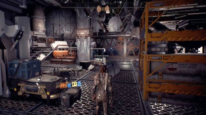 This Remnant Console is much different from the other ones. - Search for the Stolen Remnant Drive Core on Elaaden - Elaaden - Mass Effect: Andromeda Game Guide