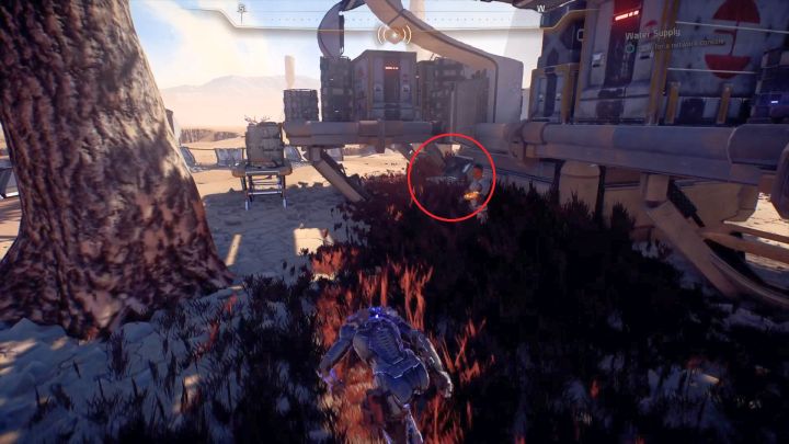 Network consoles location. - Water Supply on Elaaden - Elaaden - Mass Effect: Andromeda Game Guide