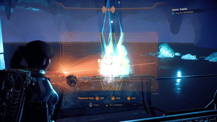 The object you must scan. - Water Supply on Elaaden - Elaaden - Mass Effect: Andromeda Game Guide