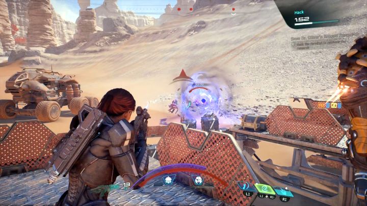 The Singularity ability is very effective for this. - Save Dr. Okeers Krogan Research on Elaaden - Elaaden - Mass Effect: Andromeda Game Guide
