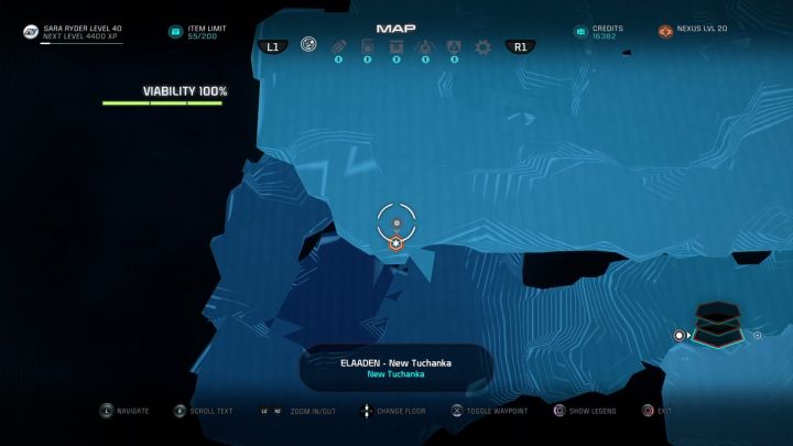 The site where you can start the mission. - Rising Tensions on Elaaden - Elaaden - Mass Effect: Andromeda Game Guide