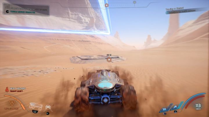The vault entrance is plainly visible. - Taming a Desert on Elaaden - Elaaden - Mass Effect: Andromeda Game Guide