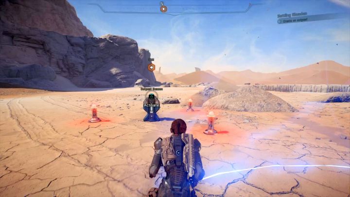 This is where the transmitter is, needed for creating an outpost. - Settling Elaaden | Elaadens Quest - Elaaden - Mass Effect: Andromeda Game Guide