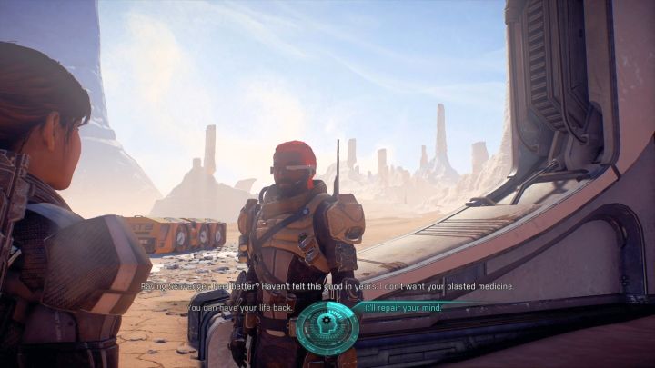 Talking to the scavenger will conclude the mission. - Other quests on Elaaden - Elaaden - Mass Effect: Andromeda Game Guide