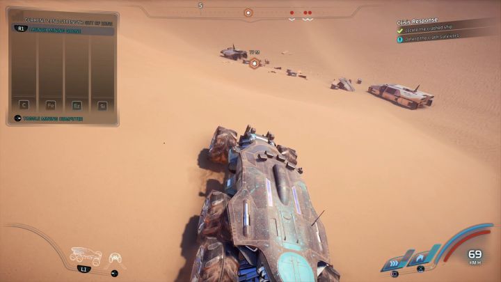 The crashed ship site. - Other quests on Elaaden - Elaaden - Mass Effect: Andromeda Game Guide
