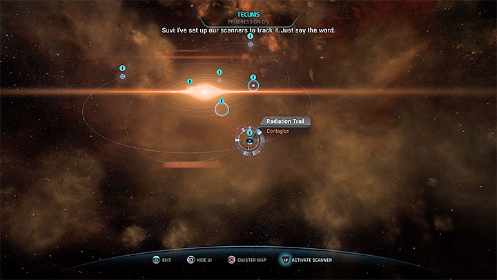 Check the anomalies in three different star systems - Contagion | Nexus side quests - Nexus - Mass Effect: Andromeda Game Guide