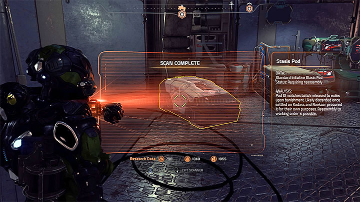 The door leading to the upper floor is closed, but you can unlock them by accessing a console found on a different floor of the building - Contagion | Nexus side quests - Nexus - Mass Effect: Andromeda Game Guide