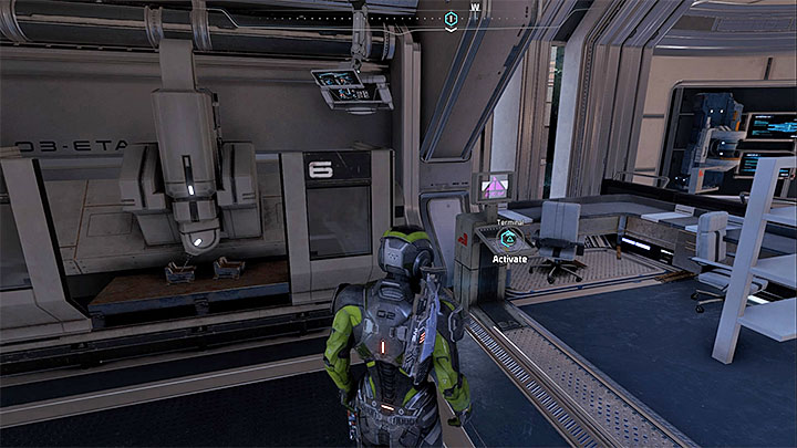 Terminal with the distraught message - Shock Therapy | Eos side quests - Eos - Mass Effect: Andromeda Game Guide