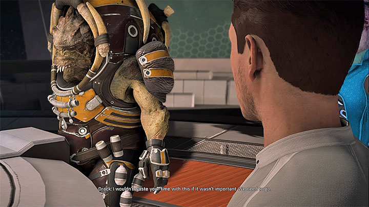 During the meeting Nakmor Drack will talk about Elaaden - Elaaden: A New World / H-047c: A New World | Priority Ops - Priority Ops (Main quests) - Mass Effect: Andromeda Game Guide