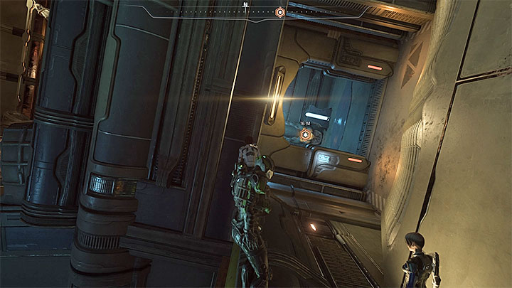 The control hub is presented in the picture above - Liam Kosta: All In (loyalty mission) | Allies and Relationships - Allies and Relationships quests - Mass Effect: Andromeda Game Guide