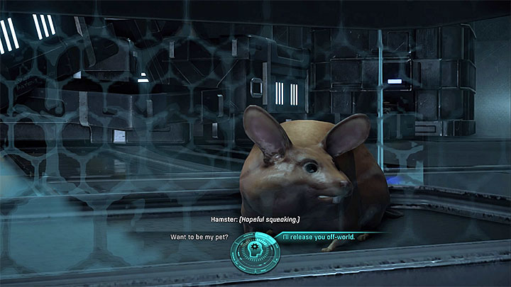 Keep or release the hamster - Visitor | Tempest side quests - Tempest - Mass Effect: Andromeda Game Guide